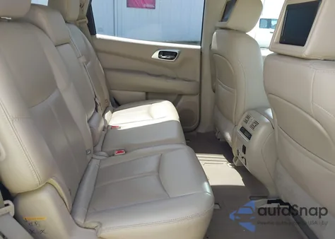 2014 Nissan Pathfinder Platinum из США, поврежденный, VIN 5N1AR2MN4EC703744